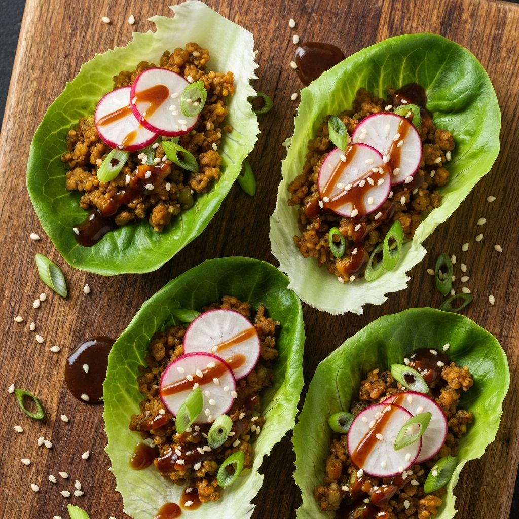 Asian salad wraps