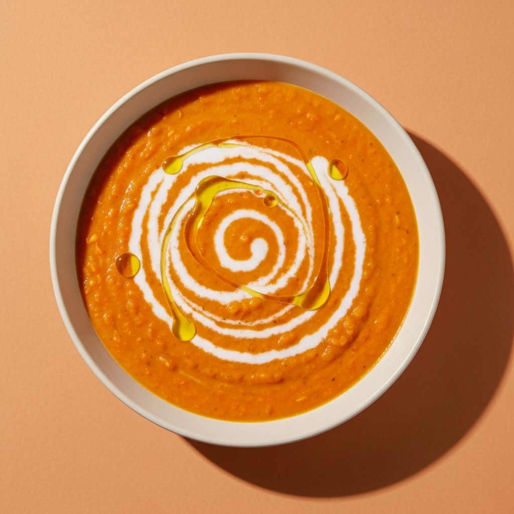Red lentil soup